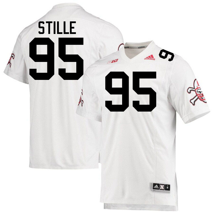 Ben Stille Nebraska Jersey,Nebraska Cornhuskers Football Uniforms,Jersey-Blackshirt Away